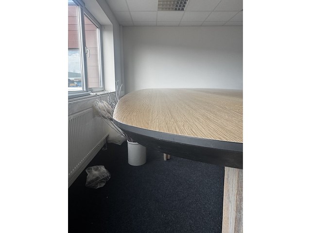 Deens ovaal tafelblad eiken , 220x100 cm - afbeelding 3 van  4