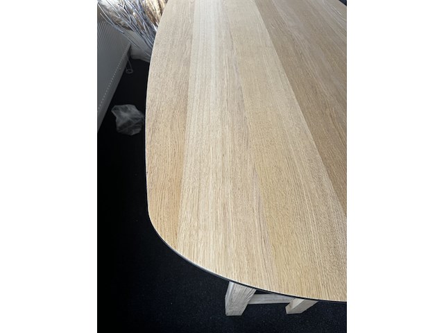 Deens ovaal tafelblad eiken , 220x100 cm - afbeelding 4 van  4