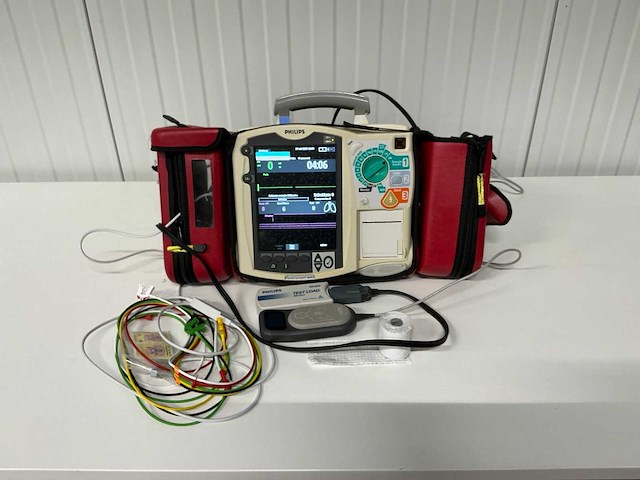 Defibrillator - philips - heartstart mrx - afbeelding 1 van  3