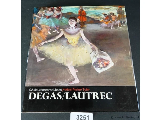 Degas/lautrec - afbeelding 1 van  5