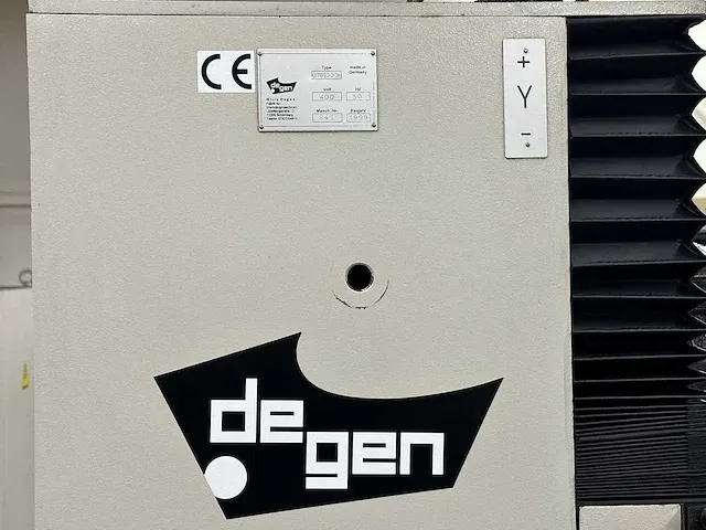 Degen - utb 100 h cnc - langgatboormachine - 1999 - afbeelding 5 van  20