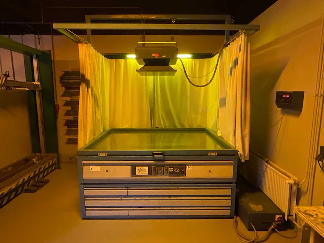 Degra timer 882 zeefdruk belichtings- en drooginstallatie | voorzien van aktitron s16 uv-integrator - afbeelding 2 van  8