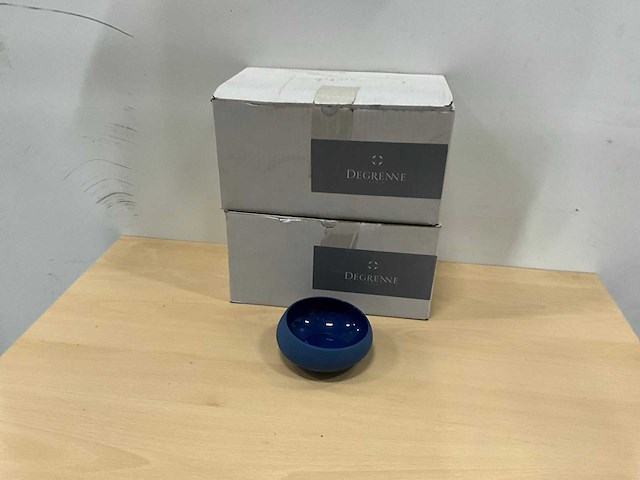Degrenne gourmet blue amuse kommetjes (12x) - afbeelding 1 van  6