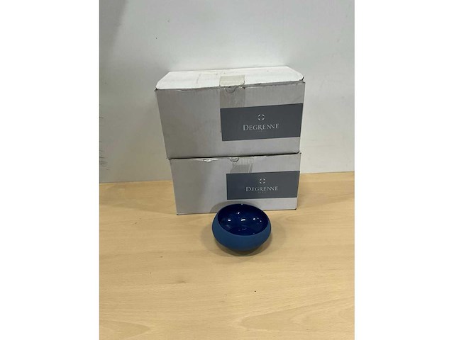 Degrenne gourmet blue amuse kommetjes (12x) - afbeelding 2 van  6