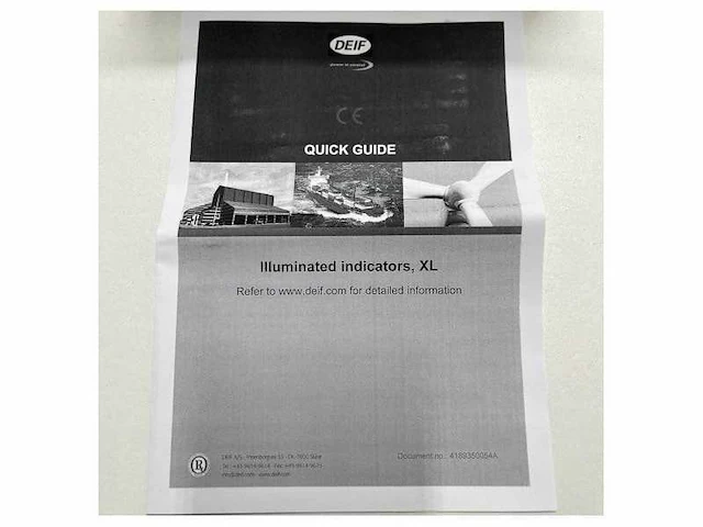 Deif xl96 rudder angle indicator display 35-0-35 - afbeelding 3 van  5