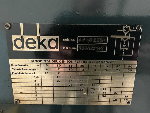 Deka ap50 2550 kantbank - afbeelding 13 van  21