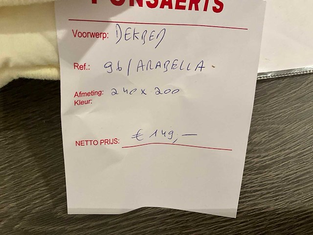 Dekbed 240x200 cm (6x) - afbeelding 3 van  4