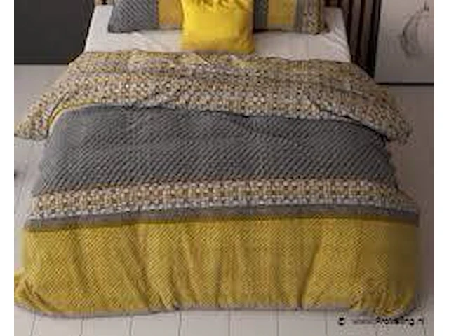 Dekbed overtrek altor gold 200 x 220cm - afbeelding 2 van  5