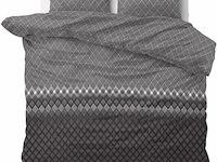 Dekbed overtrek authentic cheng antraciet 240x200cm - afbeelding 1 van  5