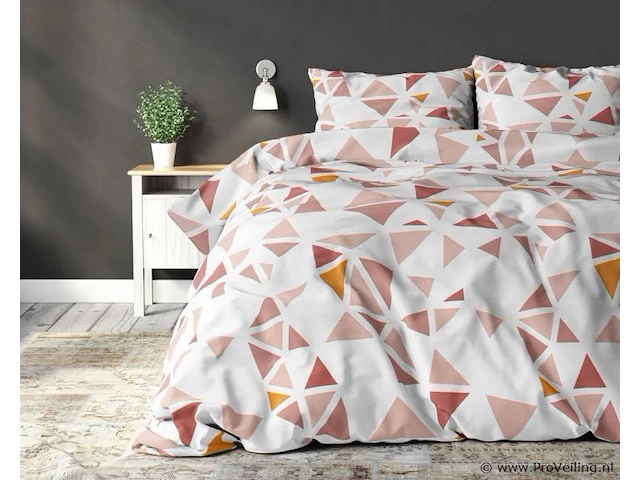 Dekbed overtrek bella wit 200 x 220cm - afbeelding 3 van  5