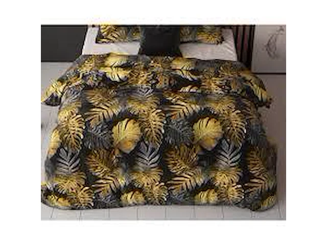 Dekbed overtrek brigette gold 240 x 220cm - afbeelding 5 van  5