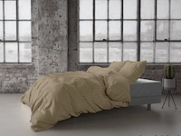Dekbed overtrek dallas taupe 140 x 220cm - afbeelding 3 van  3