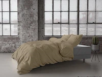 Dekbed overtrek dallas taupe 200 x 220cm - afbeelding 3 van  3