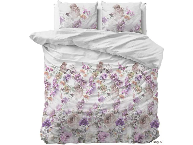 Dekbed overtrek jenice roze 240 x 220cm - afbeelding 1 van  4