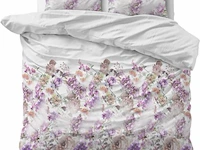 Dekbed overtrek jenice roze 240 x 220cm - afbeelding 1 van  4