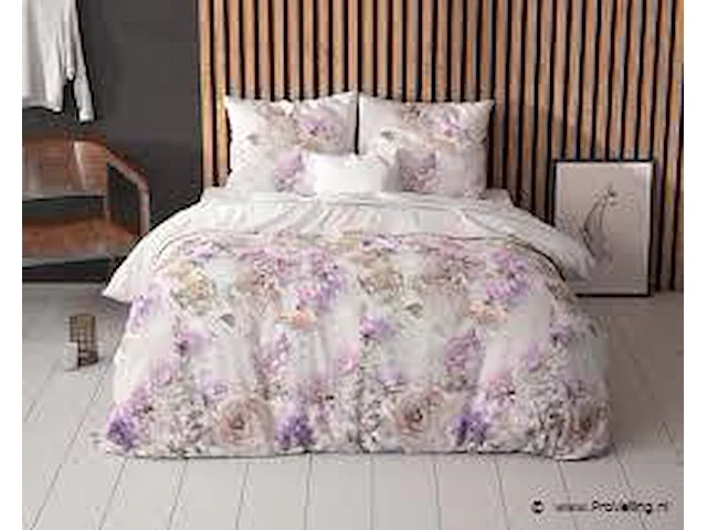 Dekbed overtrek jenice roze 240 x 220cm - afbeelding 3 van  4
