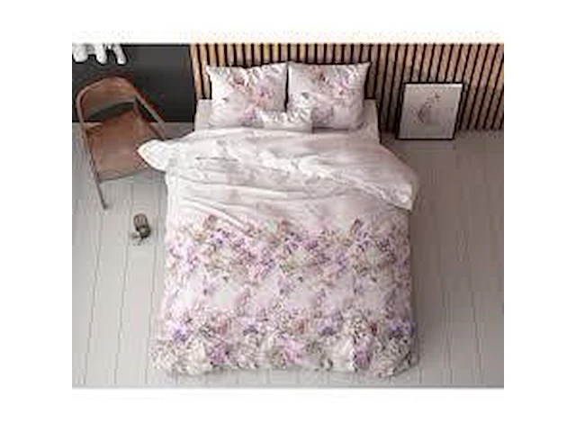 Dekbed overtrek jenice roze 240 x 220cm - afbeelding 4 van  4