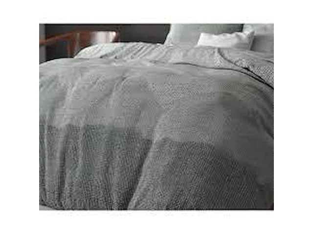 Dekbed overtrek lulian zeeblauw 240 x 220cm - afbeelding 3 van  5