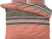 Dekbed overtrek sonta oranje 200 x 220cm - afbeelding 1 van  5