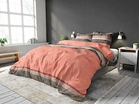 Dekbed overtrek sonta oranje 200 x 220cm - afbeelding 3 van  5