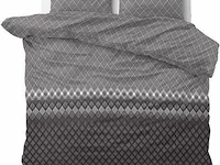 Dekbedovertrek cheng grijs 240x220cm - afbeelding 1 van  3