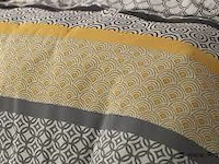 Dekbedovertrek chezka grijs 200x220cm - afbeelding 3 van  4