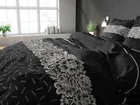 Dekbedovertrek dervio zwart 240x220 cm - afbeelding 4 van  4