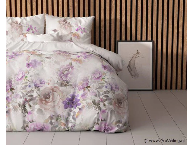 Dekbedovertrek jenice roze 240x220 cm - afbeelding 2 van  4