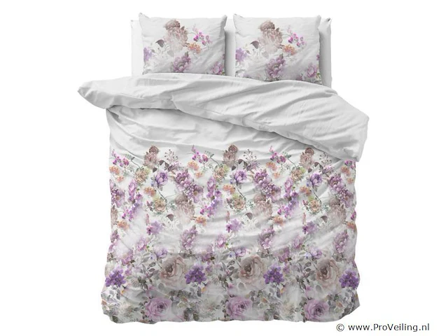 Dekbedovertrek jenice roze 240x220 cm - afbeelding 1 van  4
