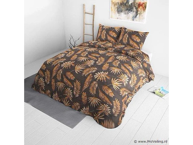 Dekbedovertrek luisa gold 200x220 cm - afbeelding 2 van  4