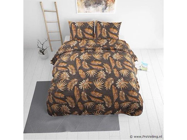 Dekbedovertrek luisa gold 200x220 cm - afbeelding 3 van  4