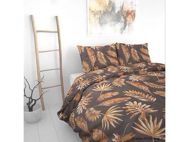Dekbedovertrek luisa gold 200x220 cm - afbeelding 4 van  4