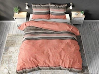 Dekbedovertrek sonta oranje 200x220 cm - afbeelding 4 van  4