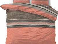 Dekbedovertrek sonta oranje 240x220 cm - afbeelding 1 van  4