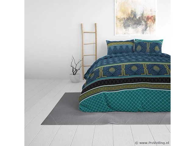 Dekbedovertrek st xavier groen 240x220cm - afbeelding 2 van  3