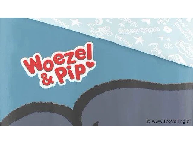 Dekbedovertrek woezel & pip - 140x200cm - afbeelding 4 van  5