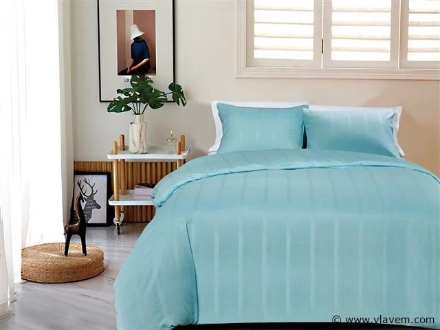 Dekbedovertrekken melbourne baby blue 240x220cm - afbeelding 1 van  2