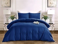 Dekbedovertrekken sydney royal blue 240x220cm - afbeelding 1 van  2