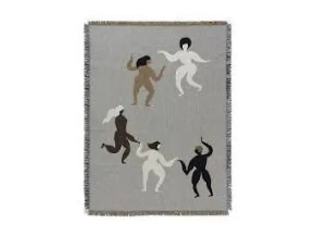 Deken ferm living, free tapestry blanket - afbeelding 1 van  4
