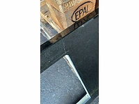 Dekker evora granite - misty black polished - aanrechtblad - afbeelding 7 van  8