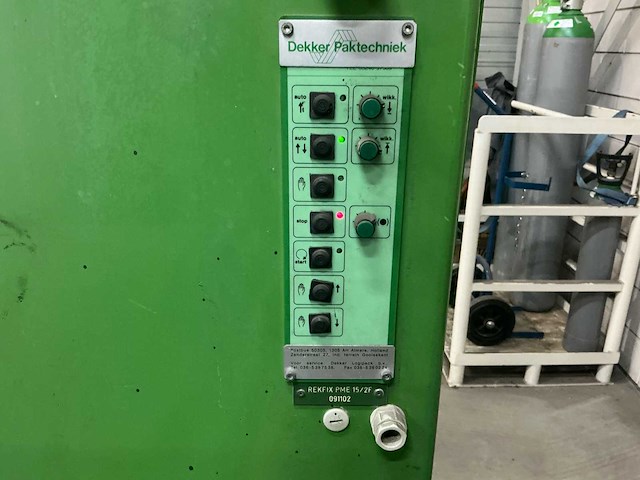 Dekker paktechniek rekfinale pme 15/2f palletfoliewikkelaar - afbeelding 9 van  18