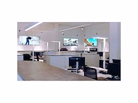 Deko light 343034 led kantoor vloerlamp grijs/zilver - afbeelding 2 van  4