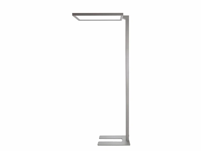 Deko light 343034 led kantoor vloerlamp grijs/zilver - afbeelding 4 van  4