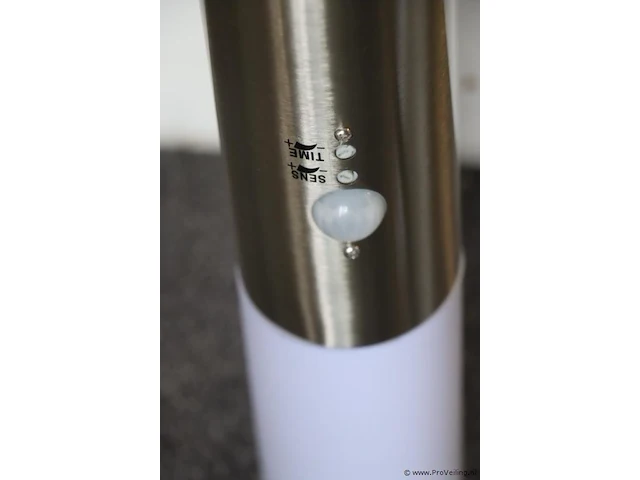 Deko light staande lamp nova buitenlamp, 220-240v ac / 50-60hz, e27, 40w, roestvrij staal, met bewegingsmelder type 730032 - afbeelding 7 van  9