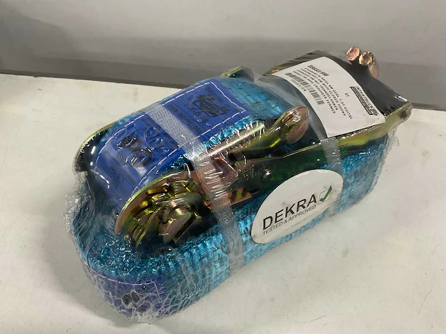 Dekra - spanband met ratel lengte 9 meter (5x) - afbeelding 2 van  3