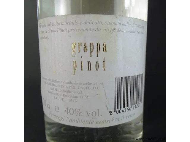 Del cstello grappa pinot - afbeelding 4 van  5