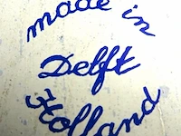 Delfts blauw bord - afbeelding 4 van  4