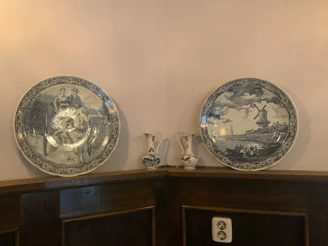 Delfts blauw decoratiemateriaal - afbeelding 7 van  12