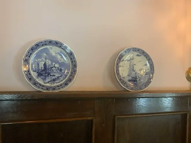 Delfts blauw decoratiemateriaal - afbeelding 10 van  12