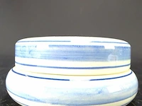 Delfts blauwe dekselpot - afbeelding 3 van  5